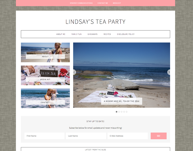 Lindsay's Tea Party