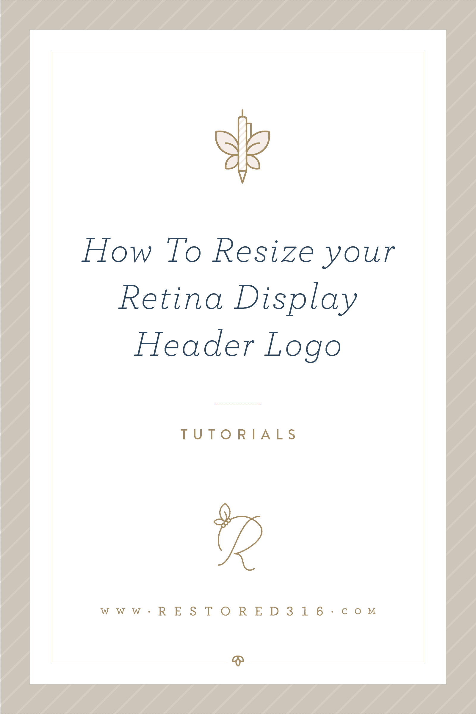 How to Resize Your Retina Display Header Logo
