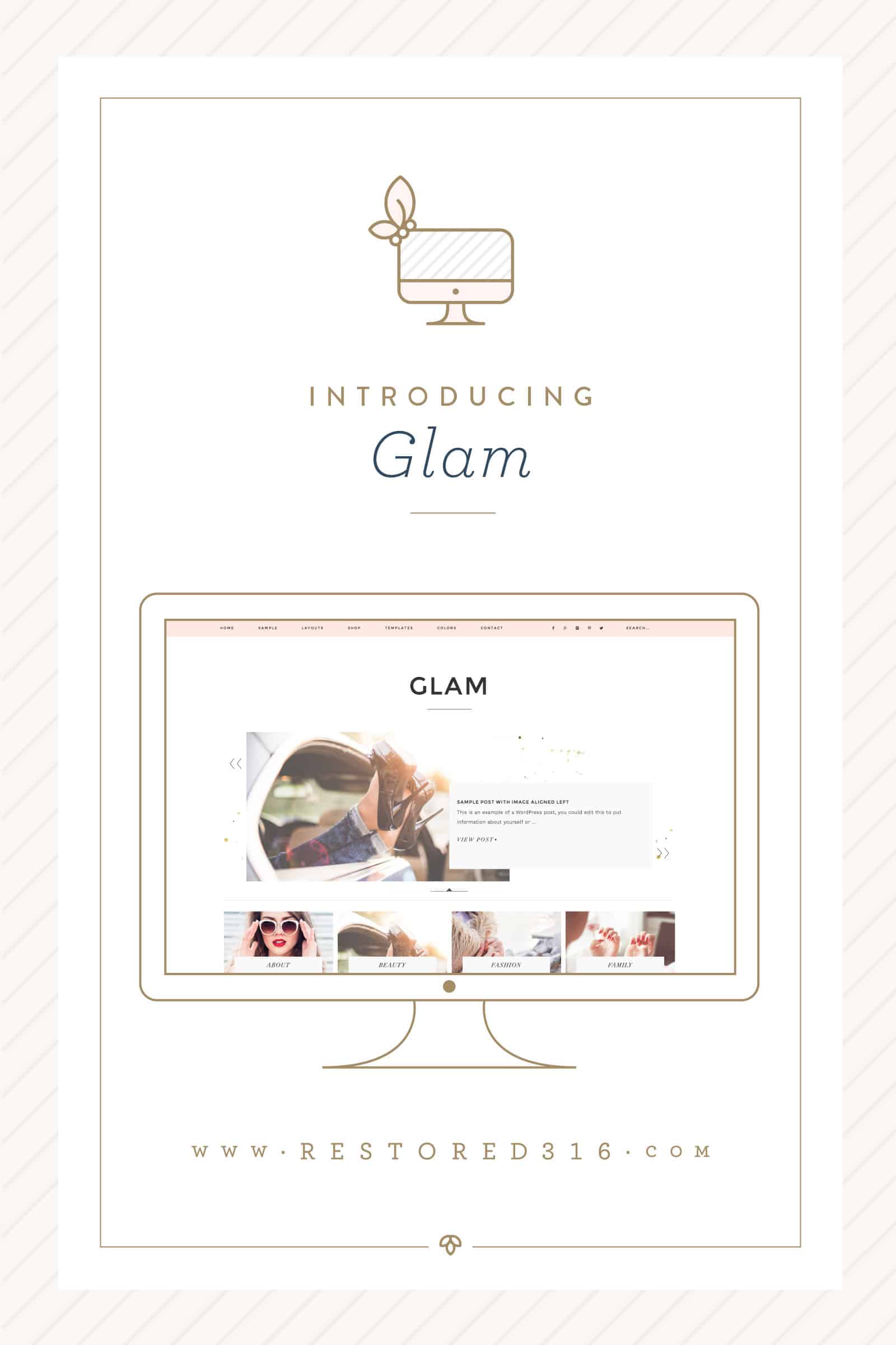 Introducing Glam: A Lifestyle Genesis Theme