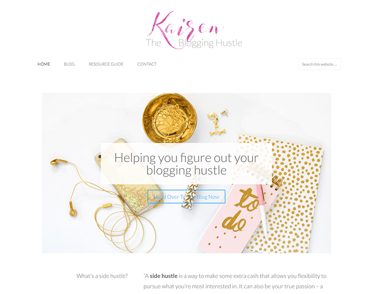 Kairen-the-Blogging-Hustle