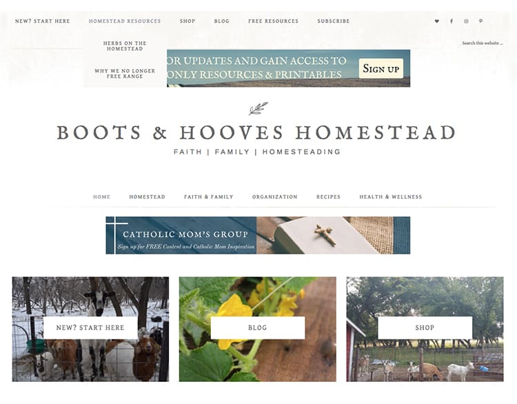 Boots and Hooves Homestead
