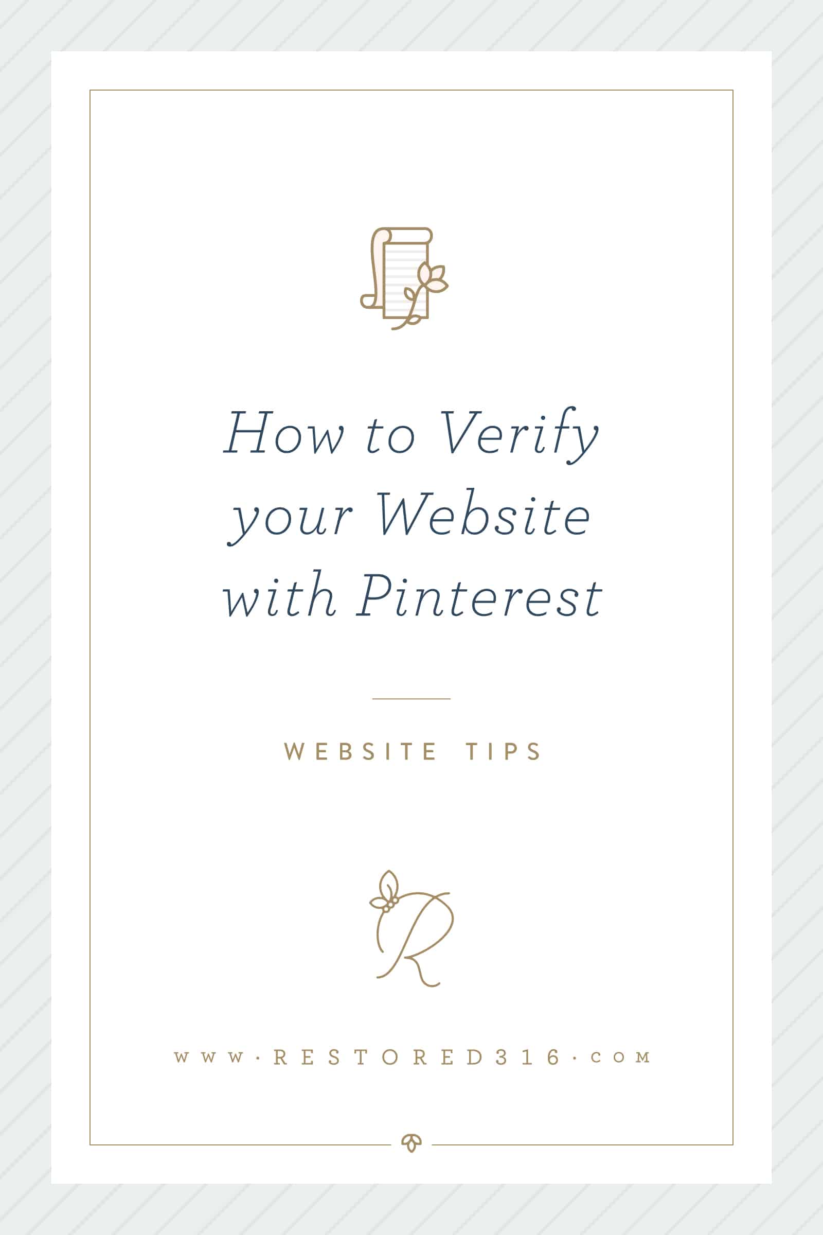 How to Verify Your Website with Pinterest