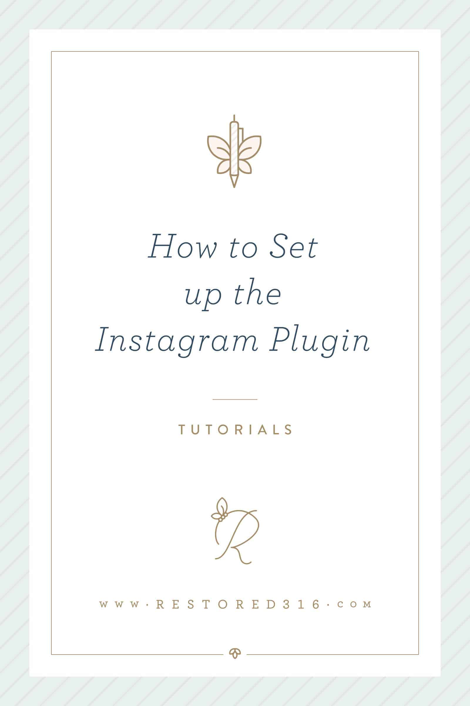 How to Set Up the Instagram Plugin